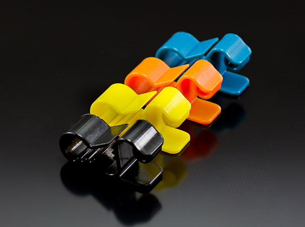 PolyJet 3D Printing lets us create prototypes in a variety of colors.