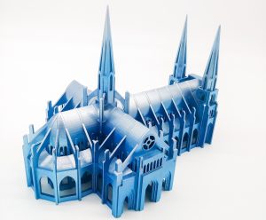 3D image of printed material